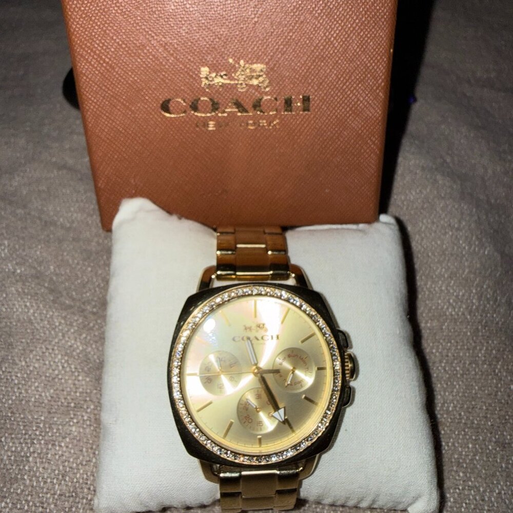 Gold Coach Kitt Women's Watch